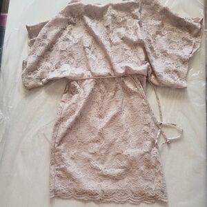 Lace Latte Dress
